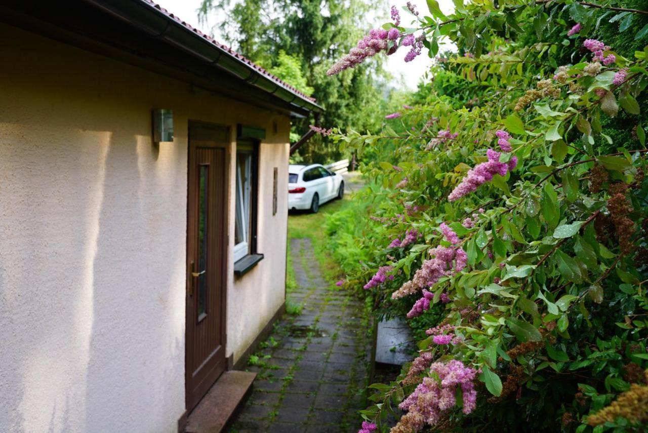 Ruhiges Ferienhaus Am Waldrand Mit Sauna Und Kamin - Hellaberg II Langenbach  Exterior photo